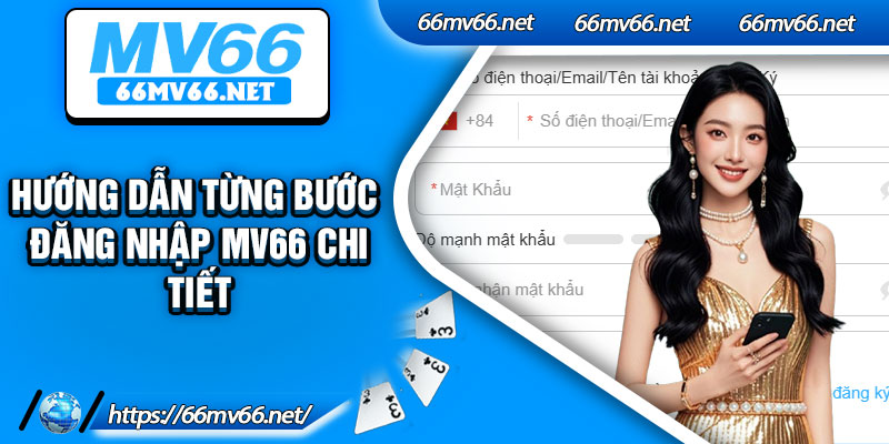 Hướng dẫn từng bước đăng nhập MV66 chi tiết